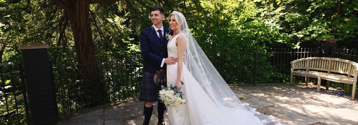 Crossbasket Castle Wedding & Bothwell Parish Church